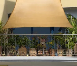 Peddy Shield Sonnensegel, rechteckig, ca. B270/T140 cm Beige Clearance