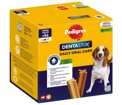 Pedigree® Hundeleckerlies|Funktionelle Leckerlies - Hundesnack Dentastix Daily Oral Care, mittlere Hunde
