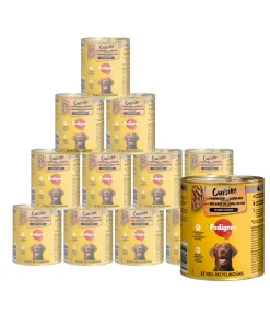 Pedigree® Nassfutter Hund > Nassfutter für Hunde Adult, Kaninchen- und Leber-Mix in Sauce, 12x800 g