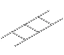 Pergart Bodenrahmen Arlon 65 Silber New