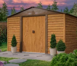 Pergart Gartenhaus Ascona Braun Outlet