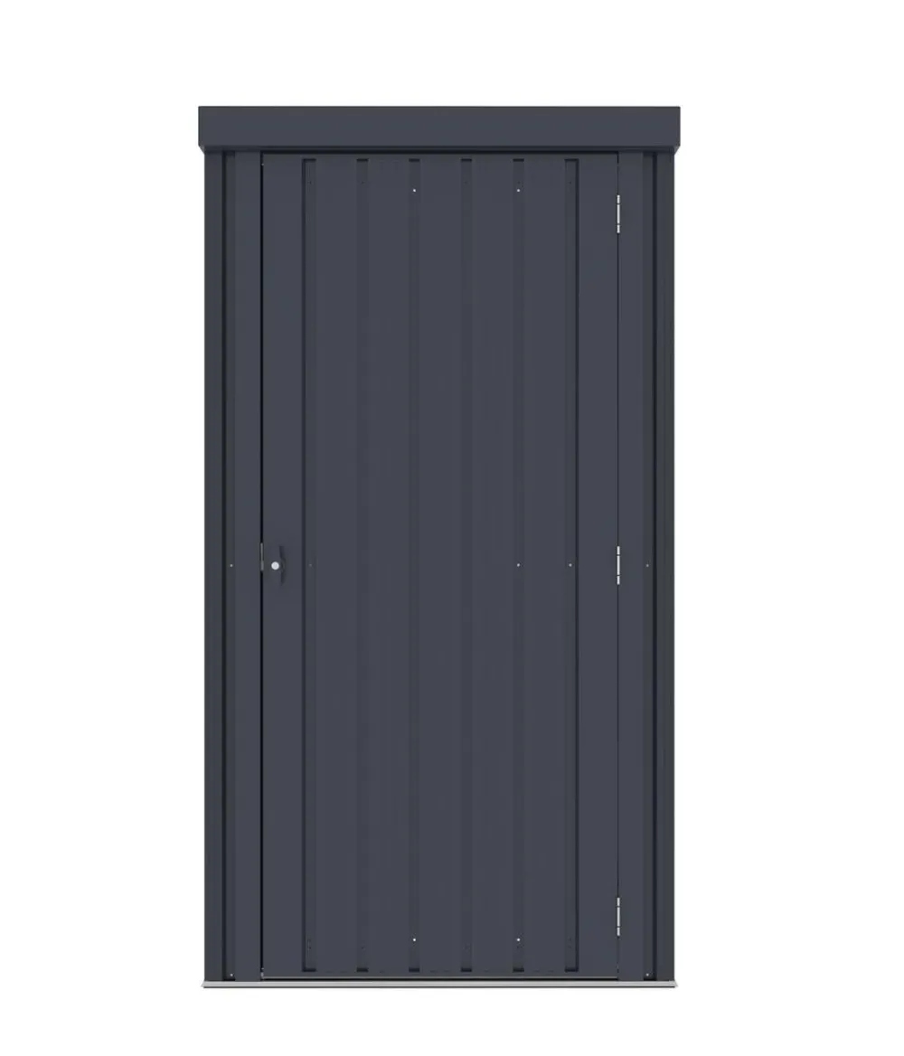 Pergart Gartenhäuser & Gerätehäuser - Metallgerätehaus, ca. B98/H180/T81 cm Anthrazit