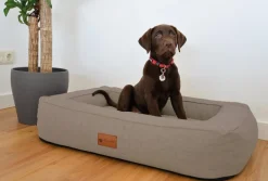 petlando® Orthopädisches Hundebett ia Ortho, rechteckig Hellbraun Clearance