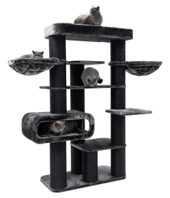 Petrebels Kratzbaum Norwegian 198, pepper, ca. B108/H198/T55 cm Schwarz Sale