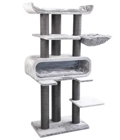Petrebels Kratzbaum Route 180, , ca. B76/H180/T50 cm Grau Hot