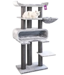 Petrebels Kratzbaum Route 180, , ca. B76/H180/T50 cm Grau Hot