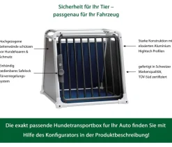 4pets® Hundetransportboxen > Hundetransportbox ECO BLACK 3