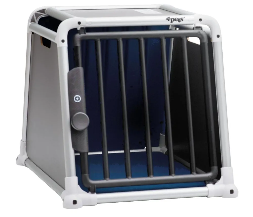 4pets® Hundetransportboxen > Hundetransportbox ECO BLACK 1