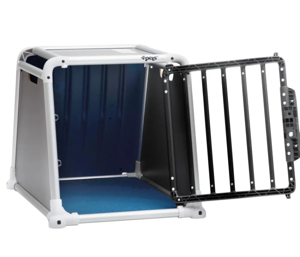 4pets® Hundetransportboxen > Hundetransportbox ECO BLACK 1