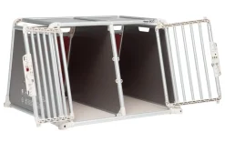 4pets® Hundetransportbox ECO Line 22 Grau Outlet