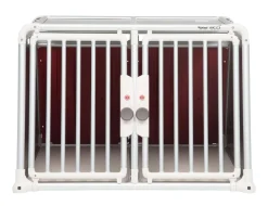4pets® Hundetransportbox ECO Line 22 Grau Outlet