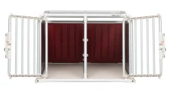 4pets® Hundetransportbox ECO Line 22 Grau Outlet