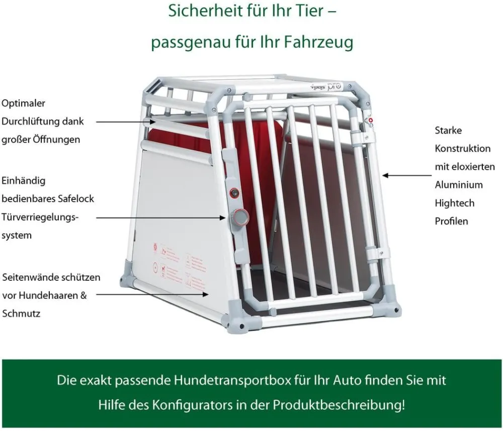 4pets® Hundetransportboxen > Hundetransportbox PRO Line 2