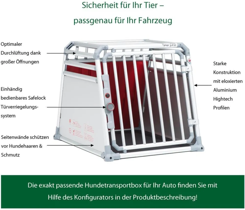4pets® Hundetransportboxen > Hundetransportbox PRO Line 3