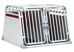 4pets® Hundetransportboxen - Hundetransportbox PRO Line 22 Silber