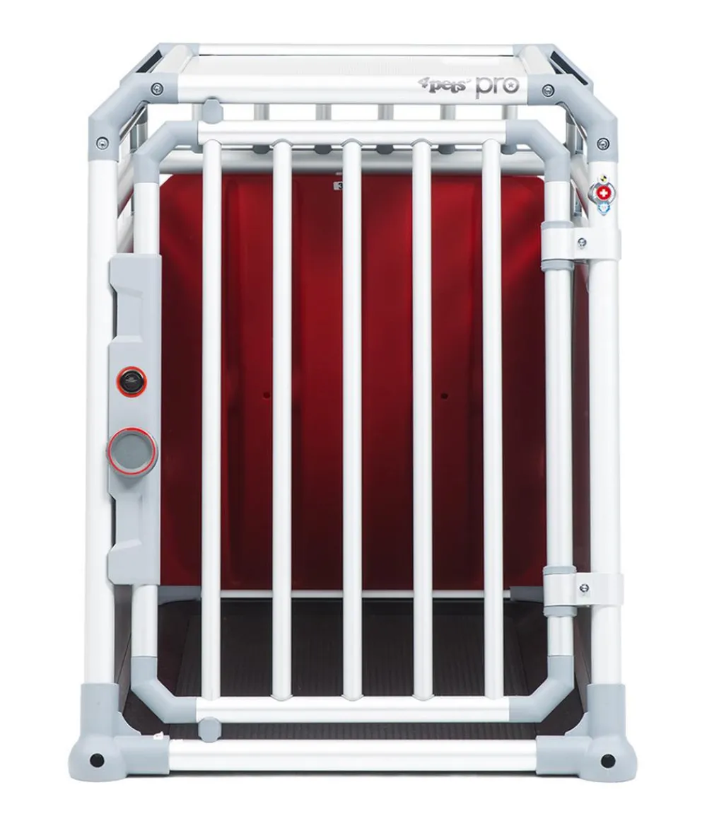 4pets® Hundetransportboxen - Hundetransportbox PRO Line 2 Silber