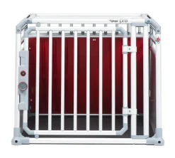 4pets® Hundetransportbox PRO Line 4 Silber New