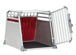 4pets® Hundetransportbox PRO Line 3 Silber New