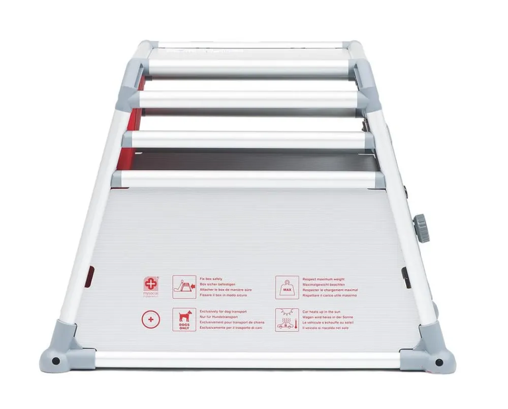 4pets® Hundetransportboxen - Hundetransportbox PRO Line 1 Silber