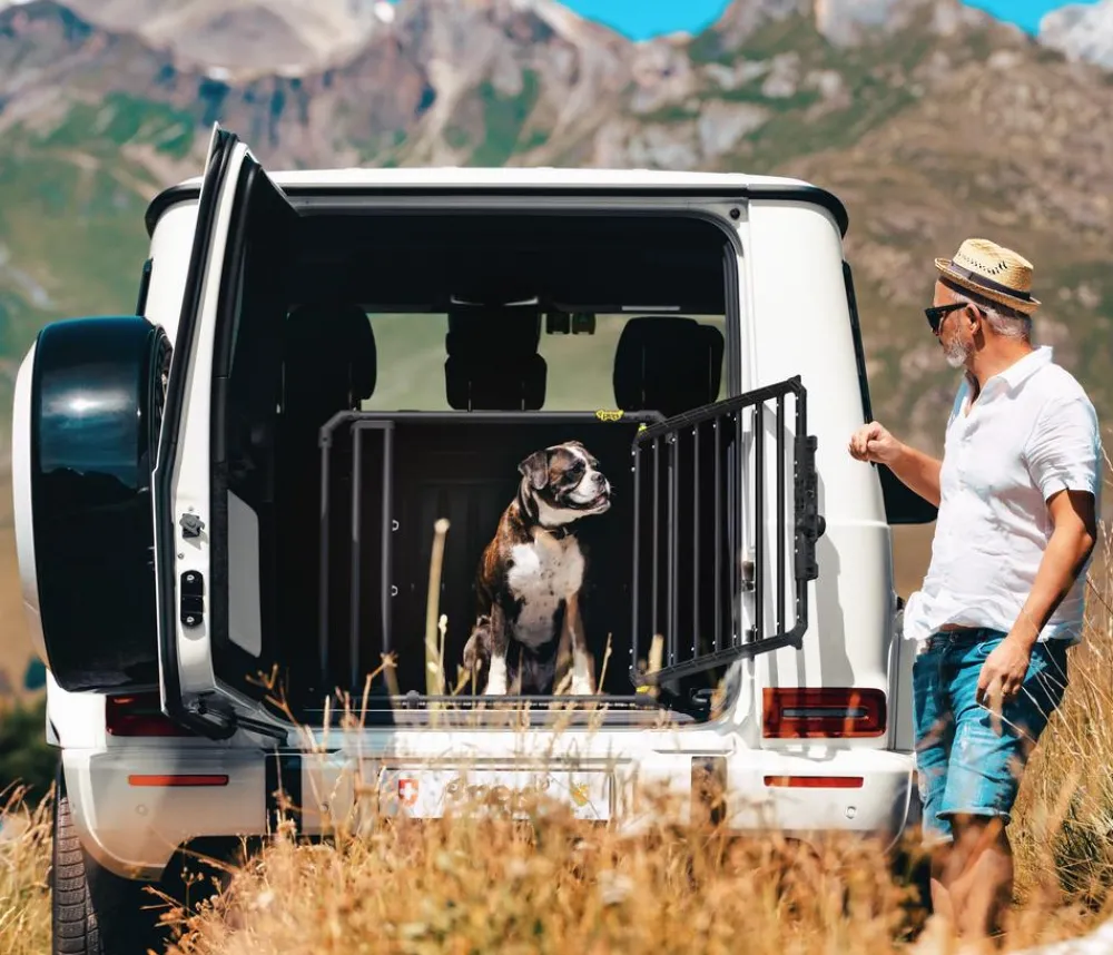 4pets® Hundetransportboxen > Hundetransportbox PRO NOIR Line 4