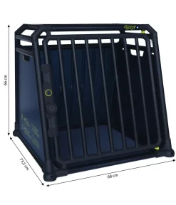 4pets® Hundetransportbox PRO NOIR Line 3 Schwarz Clearance