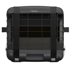 4pets® Mehr Katzenzubehör|Hundetransportboxen - Transportbox CAREE, ca. B47,2/H46,5/T57 cm Schwarz