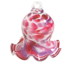 MP Glaszauber Gartenkugeln & Glas Deko - Polczer Glas-Maiglöckchen, ca. Ø15/H15 cm