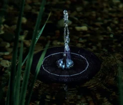pontec Bewässerungssysteme & Pumpen - Wasserspielpumpe PondoSolar LED Island