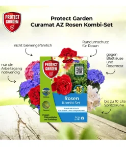 PROTECT GARDEN Curamat AZ Rosen Kombi-Set, flüssig, 2 x 4 ml + 15 ml Hot