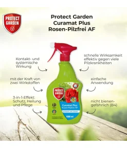 PROTECT GARDEN Pilzmittel > Curamat Plus Rosen-Pilzfrei AF, 1 Liter