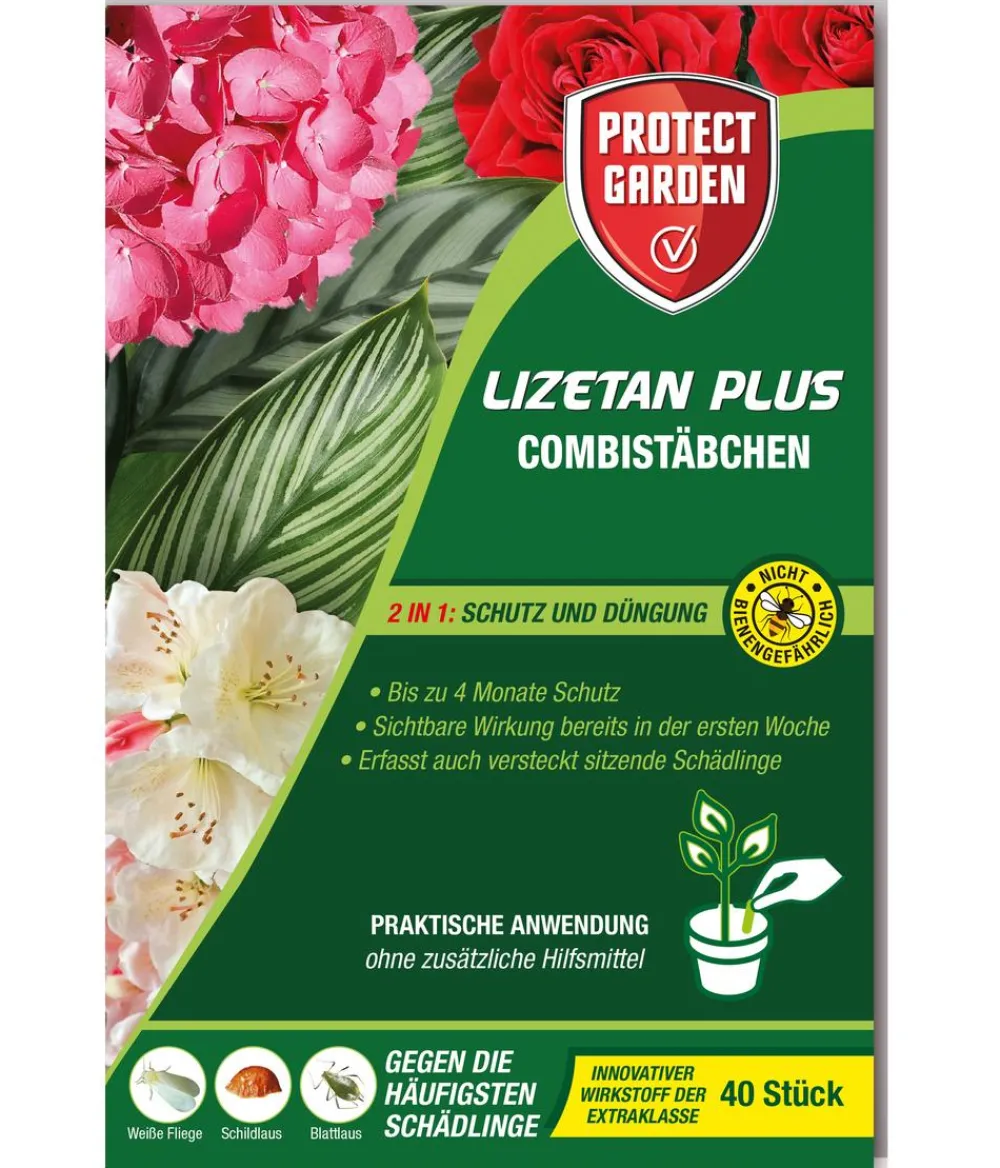PROTECT GARDEN Schädlingsbekämpfungsmittel > Lizetan Plus Combistäbchen