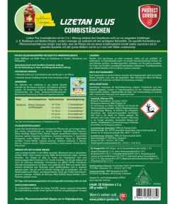 PROTECT GARDEN Schädlingsbekämpfungsmittel - Lizetan Plus Combistäbchen