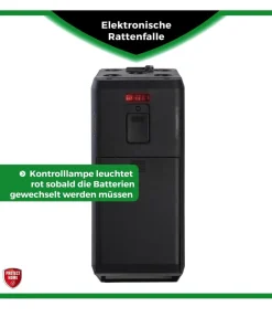 PROTECT HOME Insektenschutz & Fallen - Elektronische Rattenfalle, 1 Stk. Schwarz