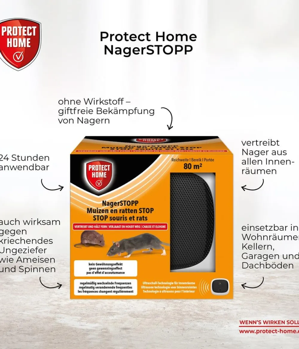 PROTECT HOME Insektenschutz & Fallen > NagerSTOPP