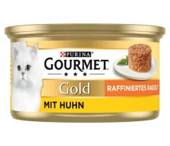 PURINA GOURMET™ Nassfutter Katze > Gold Nassfutter für Katzen Raffiniertes Ragout Adult, 12 x 85 g