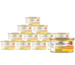 PURINA GOURMET™ Nassfutter Katze > Gold Nassfutter für Katzen Raffiniertes Ragout Adult, 12 x 85 g