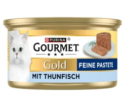 PURINA GOURMET™ Nassfutter Katze - Gold Nassfutter für Katzen Feine Pastete Adult, 12 x 85 g