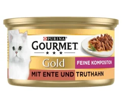 PURINA GOURMET™ Gold Nassfutter für Katzen Feine Komposition Adult, 12 x 85 g Sale