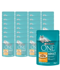 PURINA® ONE Nassfutter Katze > PURINA ONE® Nassfutter für Katzen Adult, 26 x 85 g