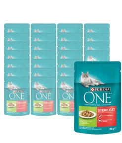 PURINA® ONE Nassfutter Katze > PURINA ONE® Nassfutter für Katzen Sterilcat, 26 x 85 g