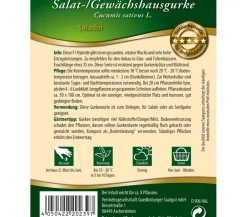 Quedlinburger Salat-/Gewächshausgurke 'Saladin' Online