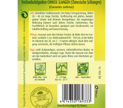 Quedlinburger Samen Freilandsalatgurke 'Chinese Slangen' Clearance