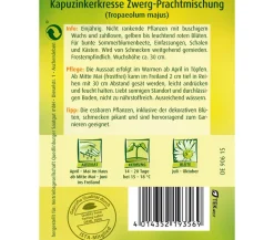 Quedlinburger Samen Kapuzinerkresse 'Zwerg-Prachtmischung' Bunt Online