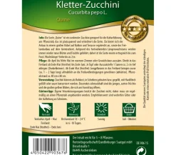 Quedlinburger Gemüsesamen > Samen Kletter-Zucchini 'Quine'