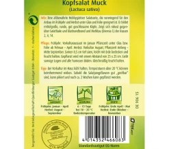 Quedlinburger Samen Kopfsalat 'Muck' New