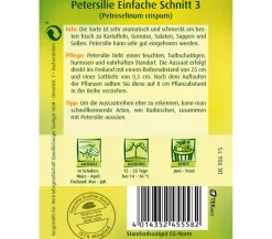 Quedlinburger Kräutersamen - Samen Petersilie 'Einfache Schnitt 3'