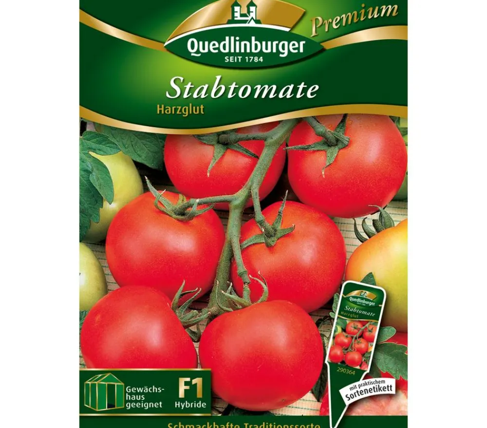 Quedlinburger Gemüsesamen > Stabtomate 'Harzglut'