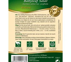 Quedlinburger Gemüsesamen - Quedlingburger Samen Salat 'Babyleaf'