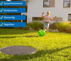 4rain Regentonnen & Zisternen - Flachtank Flat M Blau