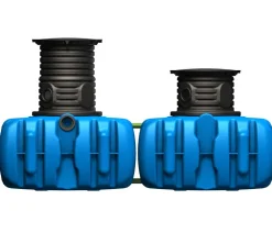 4rain Regentonnen & Zisternen - Flachtank Flat XL Garten-Comfort Blau